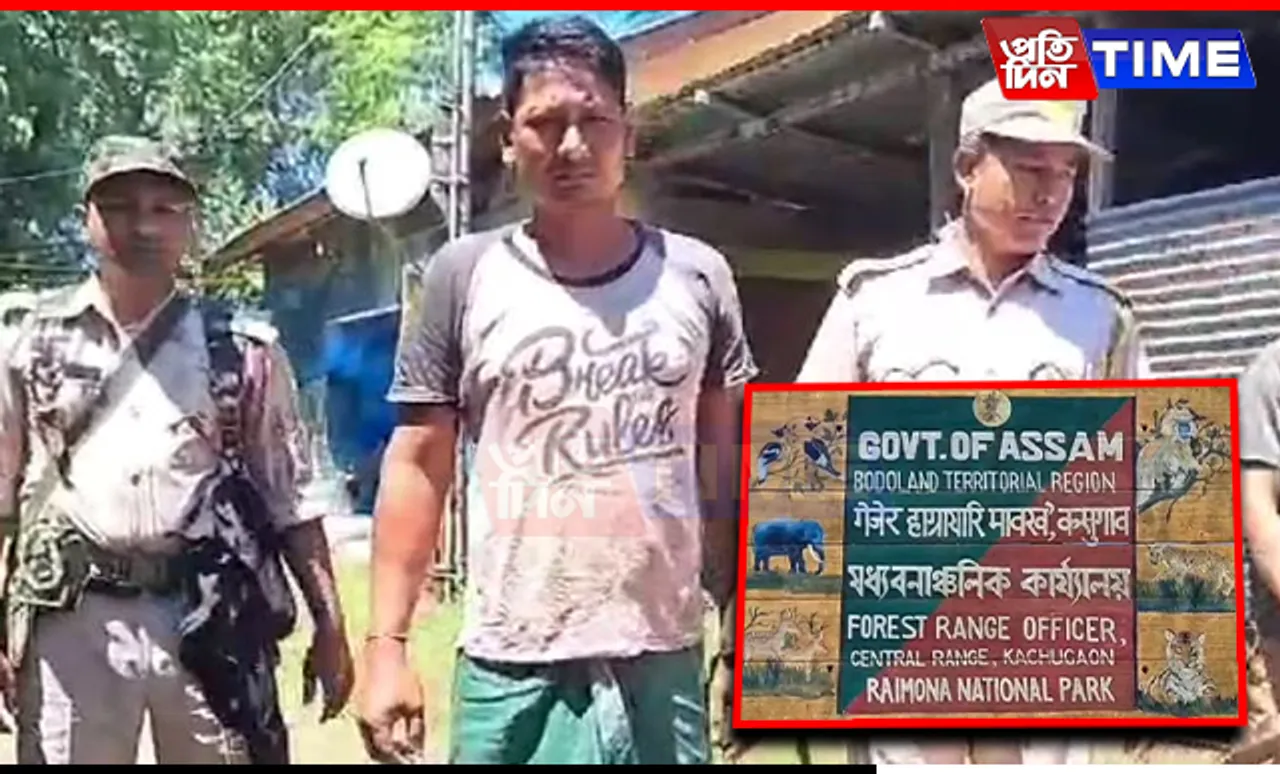 Assam: Poacher Nabbed in Raimona National Park, Deer Meat Recovered